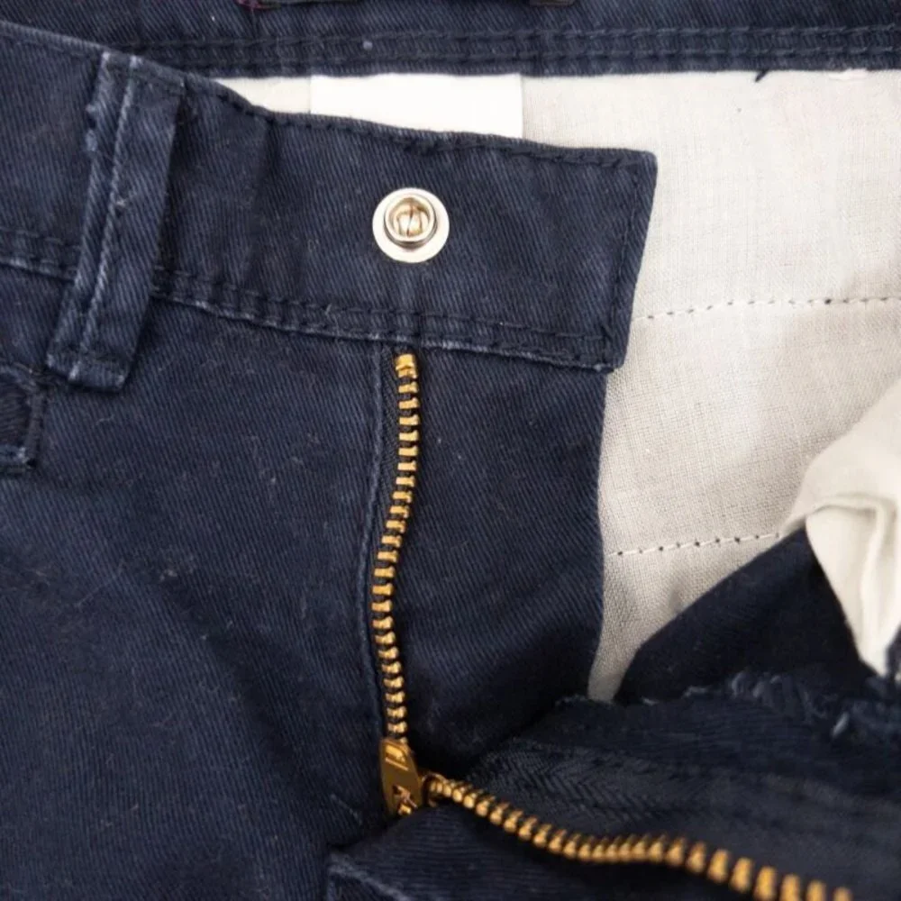 Levi's Slim Straight Fit Girls Chino Pants School Uniform‎ Navy Blue Sz 6